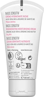 Lavera Basis Sensitiv rijke hydraterende creme bio FR-NL (50 ml)
