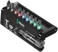 Wera 8740/51/55/67-9/IMP DC 05073980001 Bitset 10-delig Kruiskop Phillips, Kruiskop Pozidriv, Inbus, Binnen-Torx Impactor technologie - thumbnail