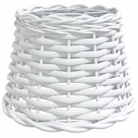 VidaXL Plafondlampenkap ø20x15 cm wicker wit - thumbnail