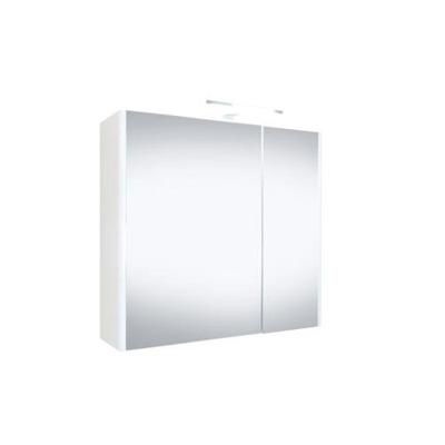 Best Design Best-Design "Happy" MDF Spiegelkast + Verlichting 60x60 cm Wit Best Design Best-Design "Happy" MDF Spiegelkast + Verlichting 60x60 cm Wit
