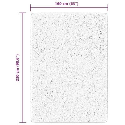 Vloerkleed ARBIZU binnen en buiten vintage stijl 160x230 cm