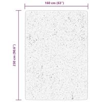 Vloerkleed ARBIZU binnen en buiten vintage stijl 160x230 cm - thumbnail