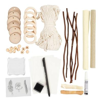 Creativ Company Hobbyset tafeldecoratie, naturel, 1 doos