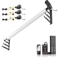 BRESSER EBS elektrisch achtergrondsysteem voor 4 rollen - thumbnail