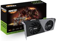 Inno 3D Nvidia GeForce RTX 4060 Videokaart Twin X2 8 GB GDDR6-SDRAM PCIe x8 DisplayPort, HDMI Overclocked - thumbnail