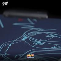 Lexip Naruto Shippuden Kakashi Kamui Gaming muismat Verlicht Zwart, Turquoise - thumbnail