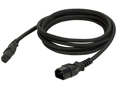 DAP 90446 IEC C14 - IEC C13 verlengkabel 3x 1.5 mm², 3 m