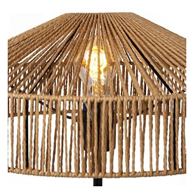 Lucide YUNKAI - Tafellamp - Ø 40 cm - 1xE27 - Naturel
