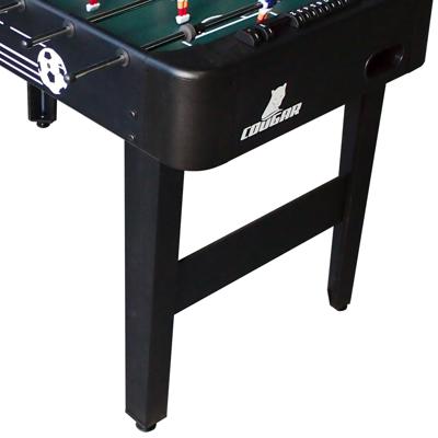 Cougar tafelvoetbalspel 122 x 61 x 79 cm zwart Cougar tafelvoetbalspel 122 x 61 x 79 cm zwart