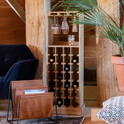 Dutchbone Wijnkast 'Claude' 118.5 x 43.5cm Dutchbone Wijnkast 'Claude' 118.5 x 43.5cm