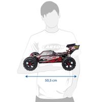 Carson Modellsport Virus 4.2 XL Zwart, Rood 1:8 RC auto Elektro Buggy 100% RTR 2,4 GHz Incl. accu, oplader en batterijen voor de zender - thumbnail