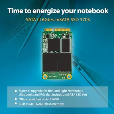 Transcend 32 GB mSATA SSD harde schijf SATA 6 Gb/s Retail TS32GMSA370S