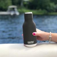 Asobu Drinkfles 460 ml RVS SBV24 BLACK SBV24 black - thumbnail