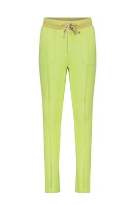 NoNo Meisjes sweat broek - Secler - Sour lime