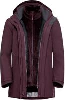 Jack wolfskin Rotwand 3 in 1 jas Dames Amaranth S - thumbnail