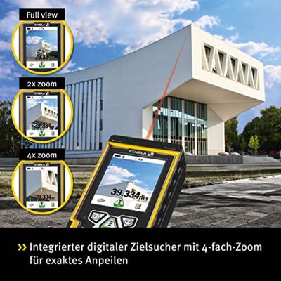 Stabila Afstandsmeters, LD520+camerafunctie 200m - 18562 - thumbnail