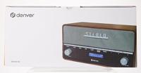 Denver DAB-36 Radio DAB+ Bluetooth, AUX, DAB+, FM Behuizing van echt hout, Wekfunctie Hout - thumbnail