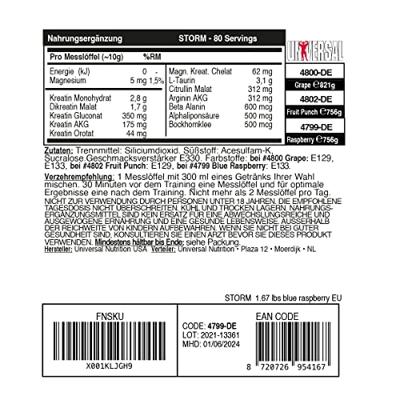 Storm 759gr Blue Raspberry