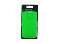 Senza Leather Slide Case Neon Green Size XXL - thumbnail