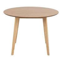 Bendt Ronde Eettafel 'Torkil' 105cm, kleur Naturel Eiken - thumbnail