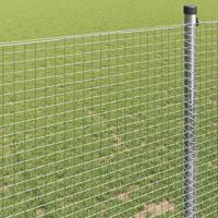 VidaXL Gelaste draadhek zilver 1.2 x 10 m - thumbnail