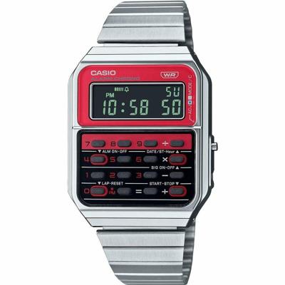 Casio CA-500WE-4BEF Zilverkleurig (Ø 34 mm) Heren horloge