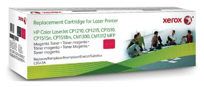 Xerox Magenta toner cartridge. Gelijk aan HP CB543A. Compatibel met HP Colour LaserJet CM1312 MFP, Colour LaserJet CM1525, Colour LaserJetCP1515N, Colour LaserJetCP1518N Xerox Magenta toner cartridge. Gelijk aan HP CB543A. Compatibel met HP Colour LaserJet CM1312 MFP, Colour LaserJet CM1525, Colour LaserJetCP1515N, Colour LaserJetCP1518N