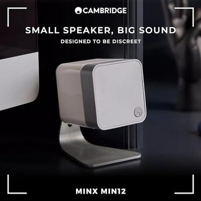 Cambridge Audio: MINX Min 12 Boekenplank Speaker - Wit - thumbnail