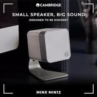 Cambridge Audio: MINX Min 12 Boekenplank Speaker - Zwart - thumbnail