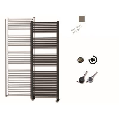 Elektrische Design Radiator Sanicare Plug En Play 172 x 60 cm Inox Look Thermostaat Chroom 1127 Watt Sanicare Elektrische Design Radiator Sanicare Plug En Play 172 x 60 cm Inox Look Thermostaat Chroom 1127 Watt Sanicare