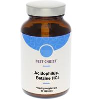 TS Choice Acidophilus betaine HCL 60 Capsules - thumbnail