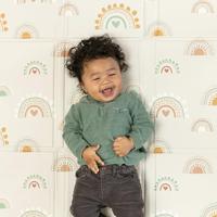 Opvouwbare schuimrubberen mat - INFANTINO ecru - thumbnail