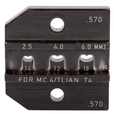 Rennsteig Werkzeuge 624 570 3 0 Krimpinzetstuk Solar-connectoren Geschikt voor tangen MC4 2.5 tot 6 mm² Geschikt voor merk Rennsteig Werkzeuge PEW 12