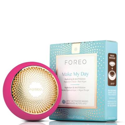 Foreo Ufo LED Thermo Activated Smart Mask - Fuchsia 1 stuk Masker 1 pc
