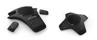 Snom C520 conferentietelefoon (DECT, Bluetooth, draadloze microfoon, uitbreidbaar, voor grote conferenties met maximaal 4 aparte kamers), Zwart, 00004356 - thumbnail