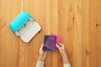 Cricut Glitzer & Glam Kaartenset Taupe, Crème, Wit - thumbnail