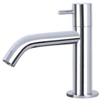 Differnz Differnz koudwaterkraan gebogen - chroom - thumbnail