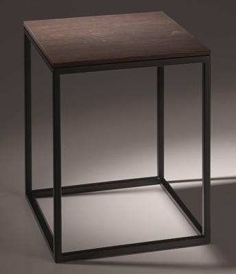 Bette Lux Shape douchetabouret / kruk, wit-eiken natuur