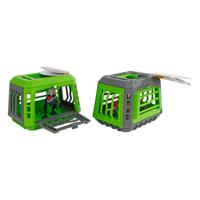 Dinoworld dinosaurus in kooi 13x9,5x9cm - thumbnail