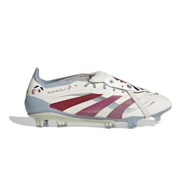 adidas Predator TFG Elite FT Gras Voetbalschoenen (FG) Gebroken Wit Grijs Roze Rood adidas Predator TFG Elite FT Gras Voetbalschoenen (FG) Gebroken Wit Grijs Roze Rood