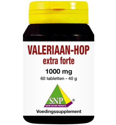 SNP Valeriaan hop extra forte 60 Tabletten SNP Valeriaan hop extra forte 60 Tabletten