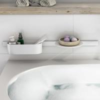 Planchet HansGrohe WallStoris Mat Wit - thumbnail