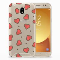 Samsung Galaxy J5 2017 | TPU bumper | Hearts - thumbnail