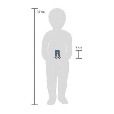 Small Foot - houten lettertrein polar - r Small Foot - houten lettertrein polar - r