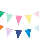 HEMA Vlaggenlijn papier 10m (multicolor) - thumbnail