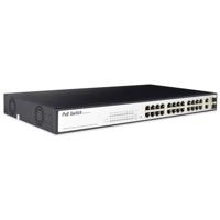 Digitus DN-95313-1 netwerk-switch Managed Fast Ethernet (10/100) Zwart, Wit Power over Ethernet (PoE) - thumbnail