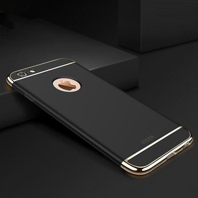 MOFI voor iPhone 6 Plus & 6s Plus drie - punt Shield volledige hoes terug beschermkap (zwart) MOFI voor iPhone 6 Plus & 6s Plus drie - punt Shield volledige hoes terug beschermkap (zwart)