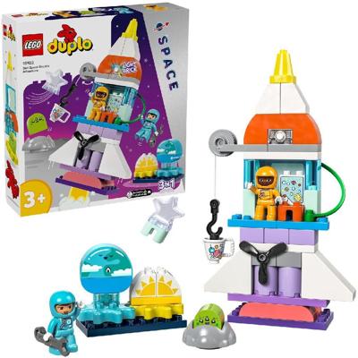 Bouwspel Lego 10422 AVENTURA 3EN1 EN EL TRANSBORDADOR ESPACIAL Multicolour 58 Onderdelen