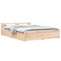 Bedframe met lades 160x200 cm - thumbnail