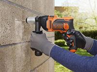 BLACK + DECKER BEH850-QS Boorhamer met snoer - 850W - 54.400 cps/min - Dieptegeleider - Zijhandgreep - thumbnail